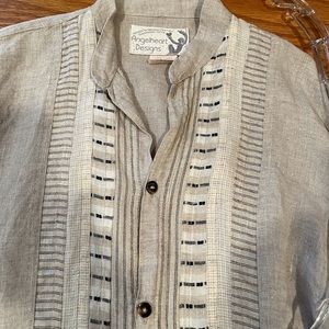 ANGELHEART linen tunic